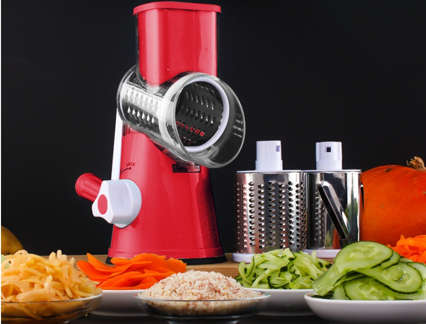 Round Mandoline Vegetable Cutter and Grater