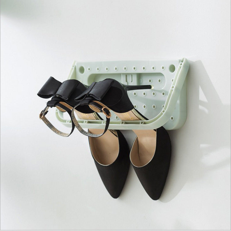 Wall-mounted Shoe Rack Home Storage Organizer Unit
