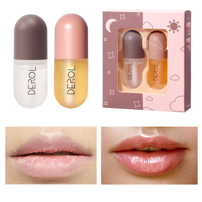 Day & Night Lip Plumper Oil Nourishing & Repair Care