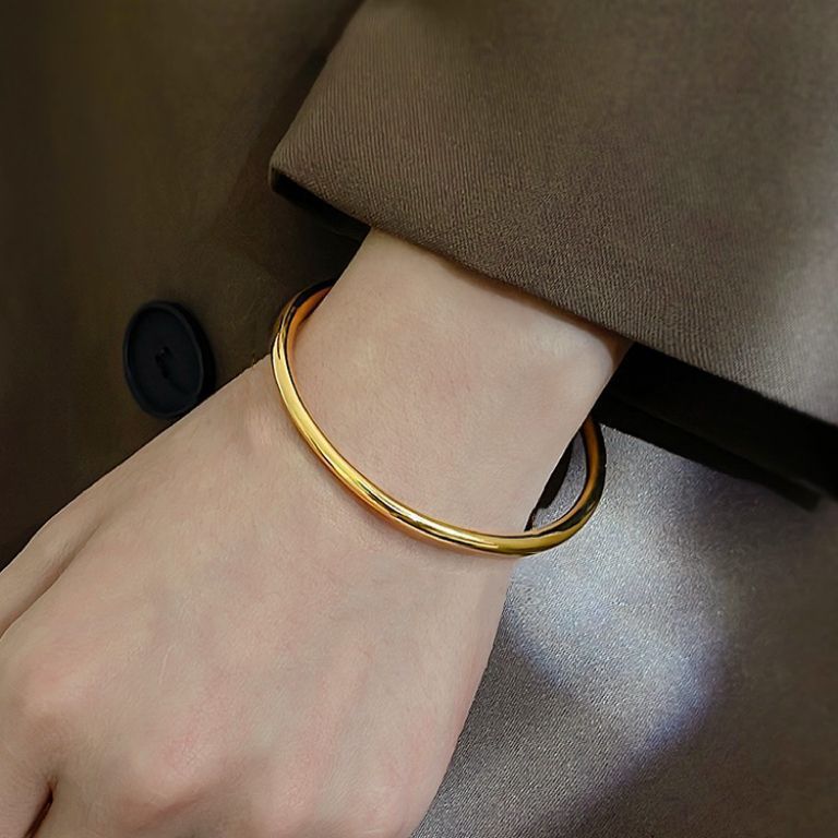 Ethnic-style Gold-colored Bracelet For Women