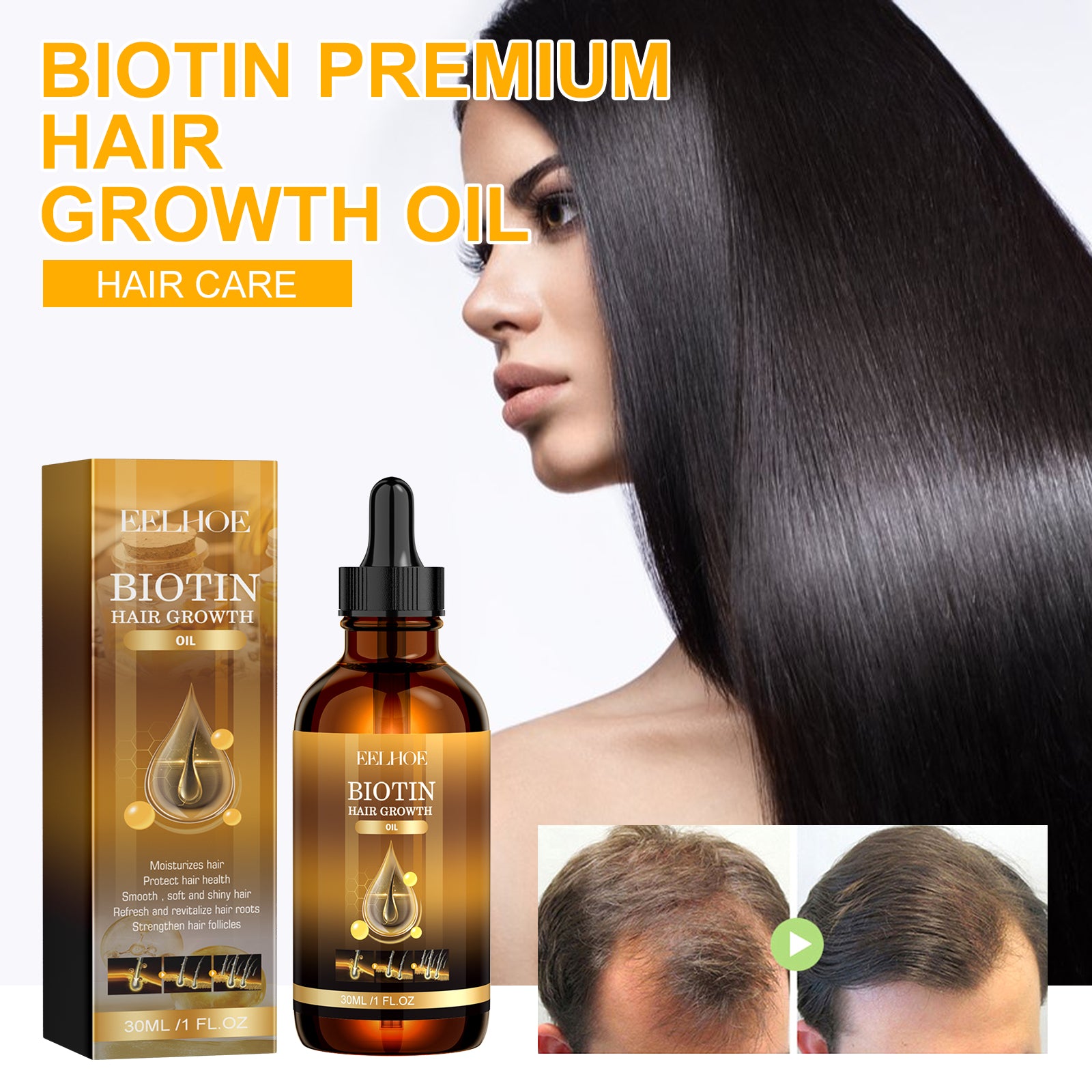 Nourishing And Soothing Hair Care Essential Oil